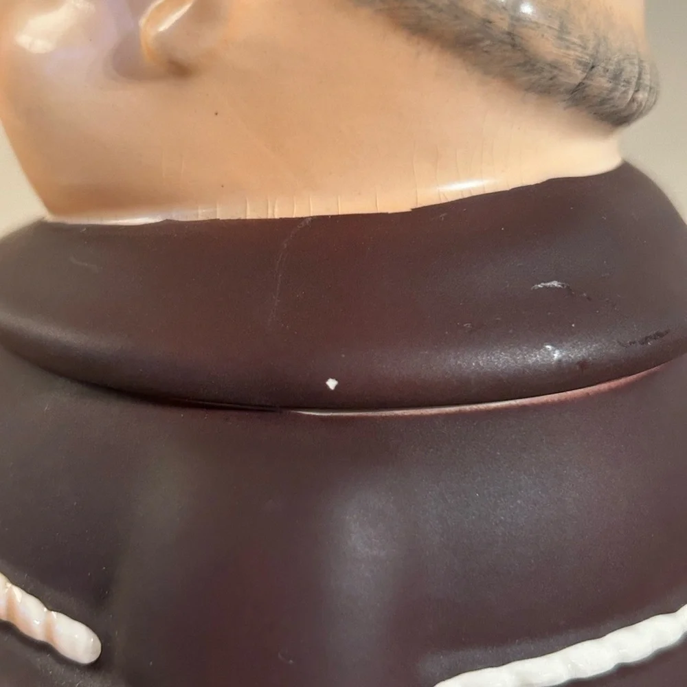 Goebel Hummel Friar Tuck Monk Humidor Tobacco Jar RX 106/I 1957 West Germany - Picture 5 of 12